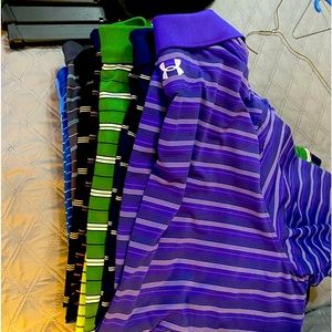 19 collared men’s dress shirts size large.